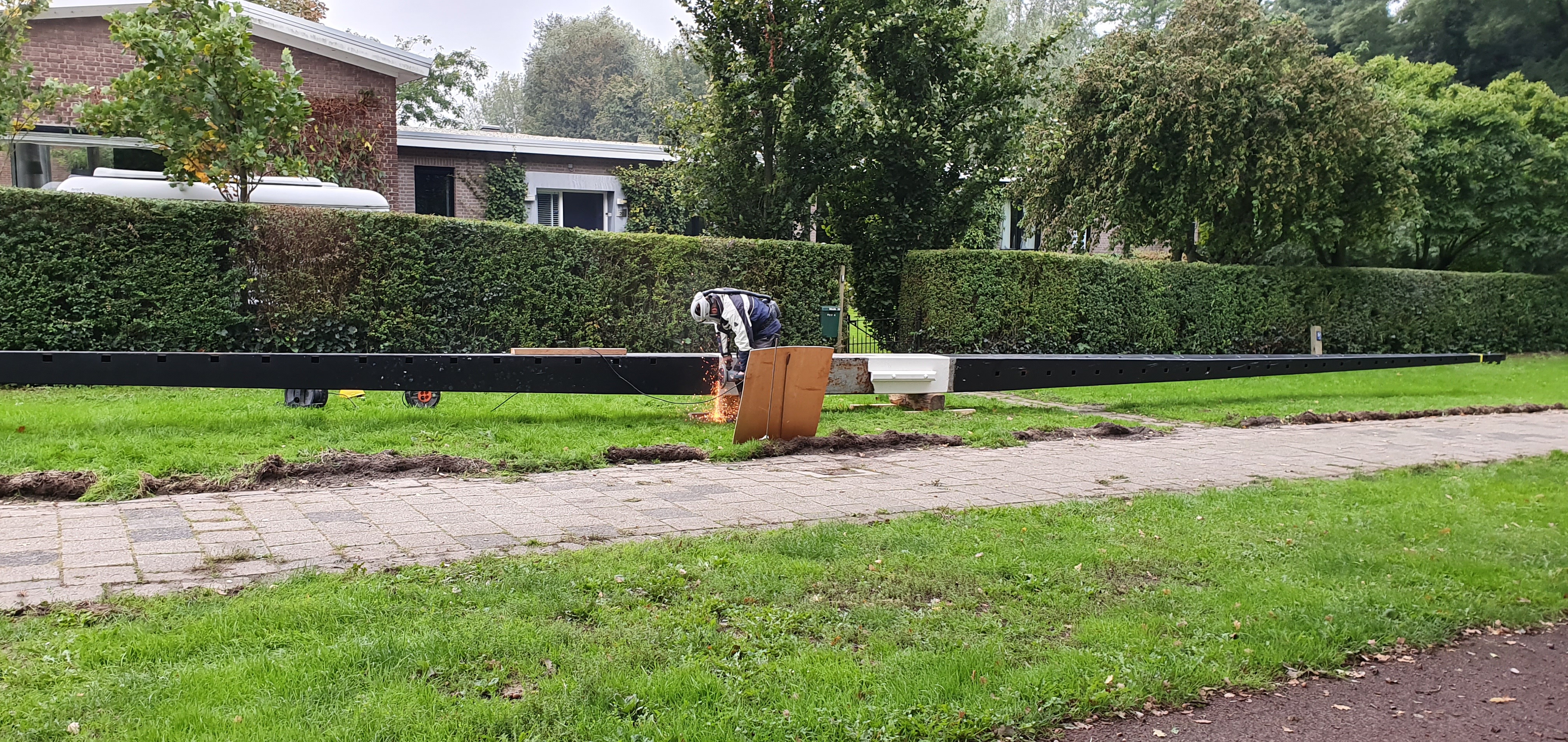 De wieken zijn van de molen